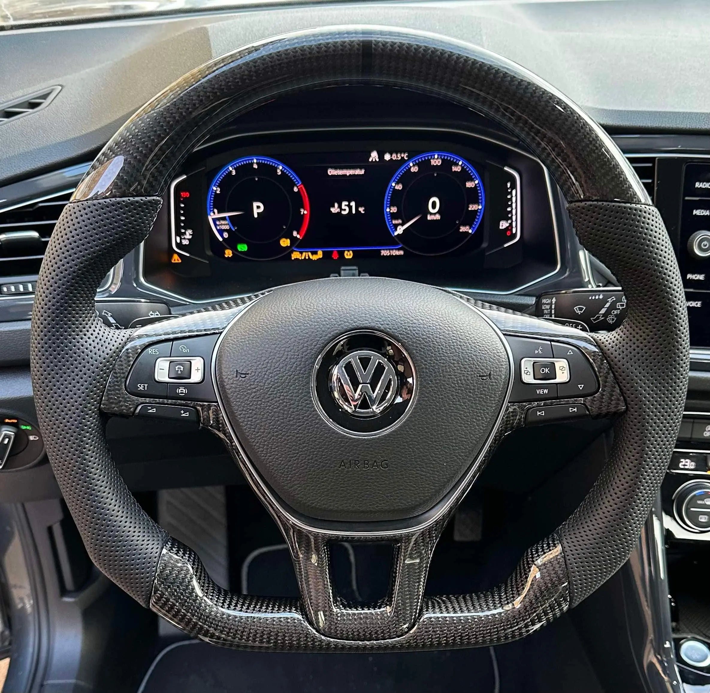 Carbon Sportsrat til VW T-Roc 2022