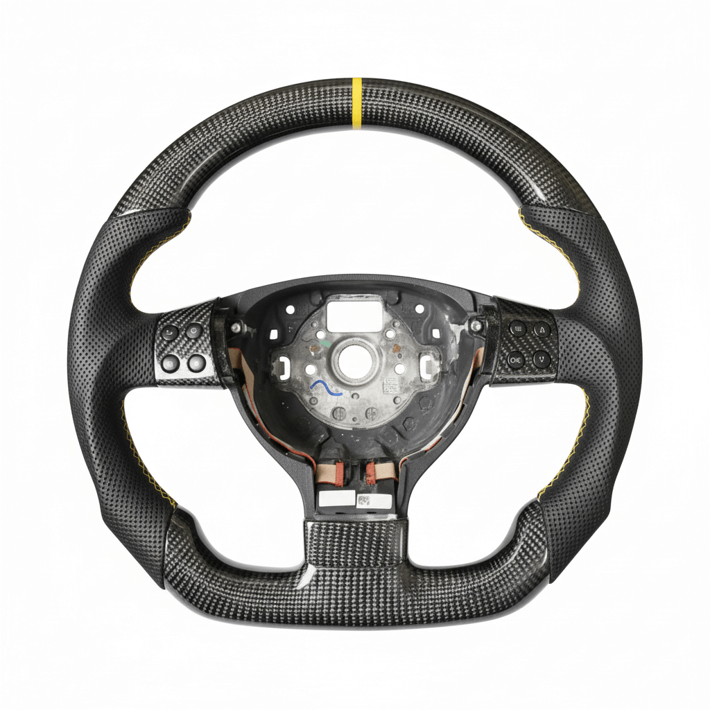 VW Golf MK5 - Gule detaljer - Med knapper