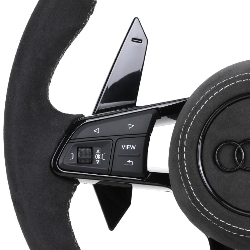 Audi - RS - Alcantara/Læder - Alcantara Cover - Paddleshift