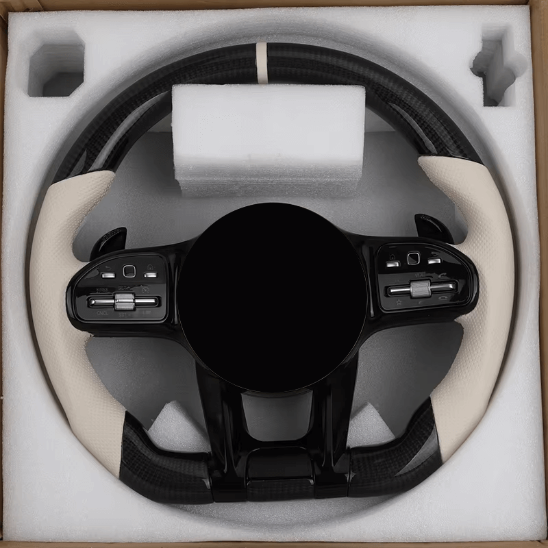 Mercedes Benz AMG - Carbon - Lys Læder - Lyse Detaljer