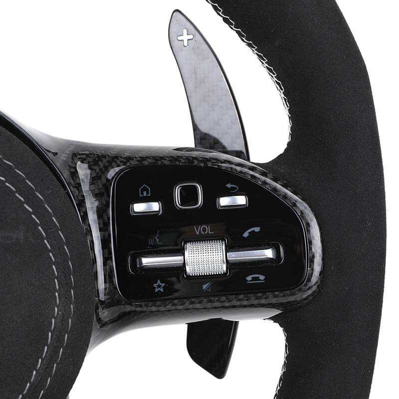 Mercedes Benz AMG - Carbon - Alcantara - Hvid Toplnje