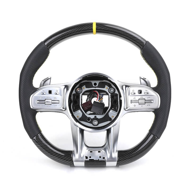 Mercedes Benz AMG - Carbon - Perferted Læder - Gule Detaljer