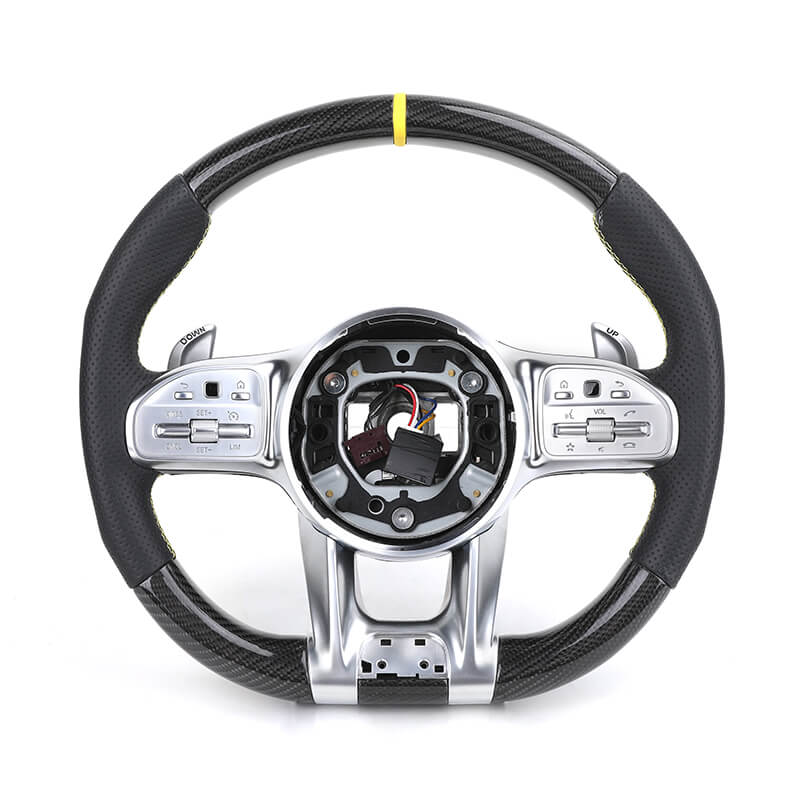 Mercedes Benz AMG - Carbon - Perferted Læder - Gule Detaljer