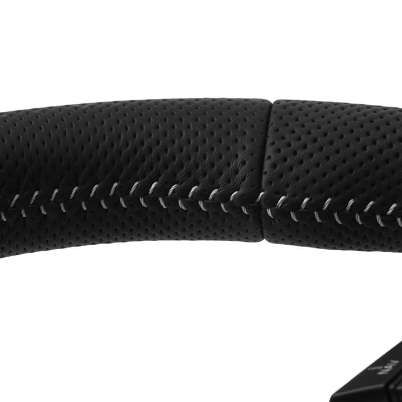 Audi - Fuld Perferted Læder - Hvide Sygninger