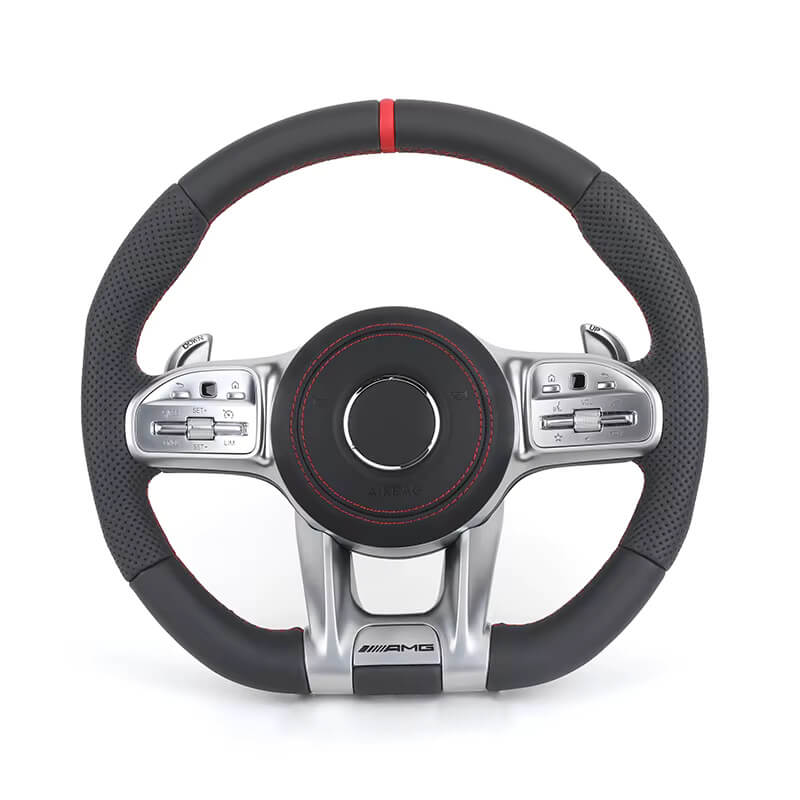 Mercedes Benz AMG - Fuld Læder - Røde Detaljer