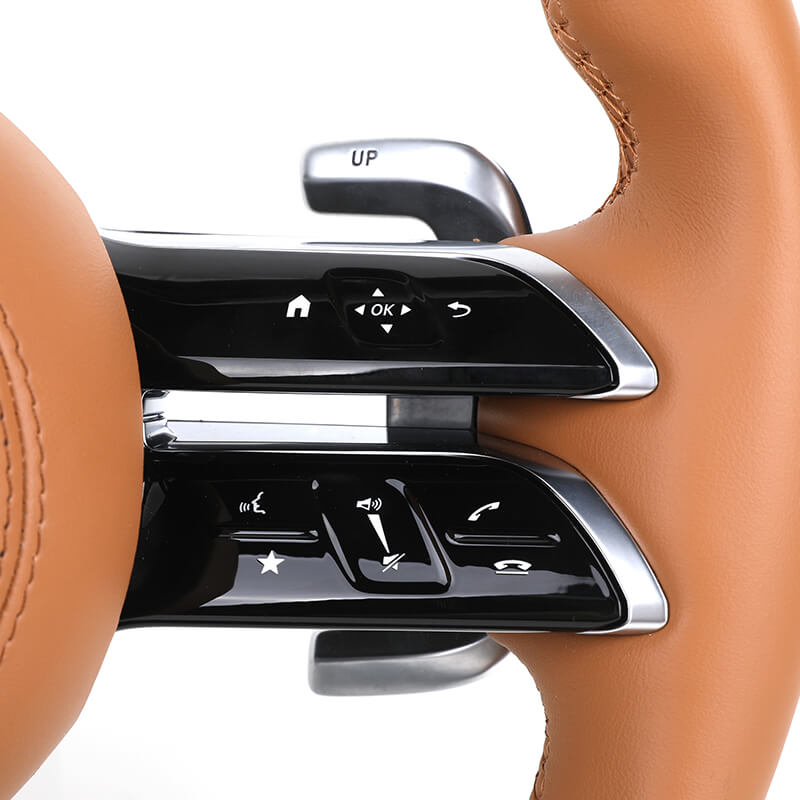 Mercedes Benz AMG - Carbon - Brun Læder