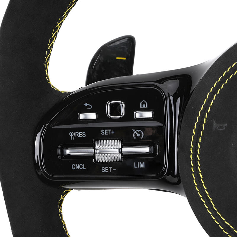 Mercedes Benz AMG - Forged Carbon - Alcantara - Gule Detaljer