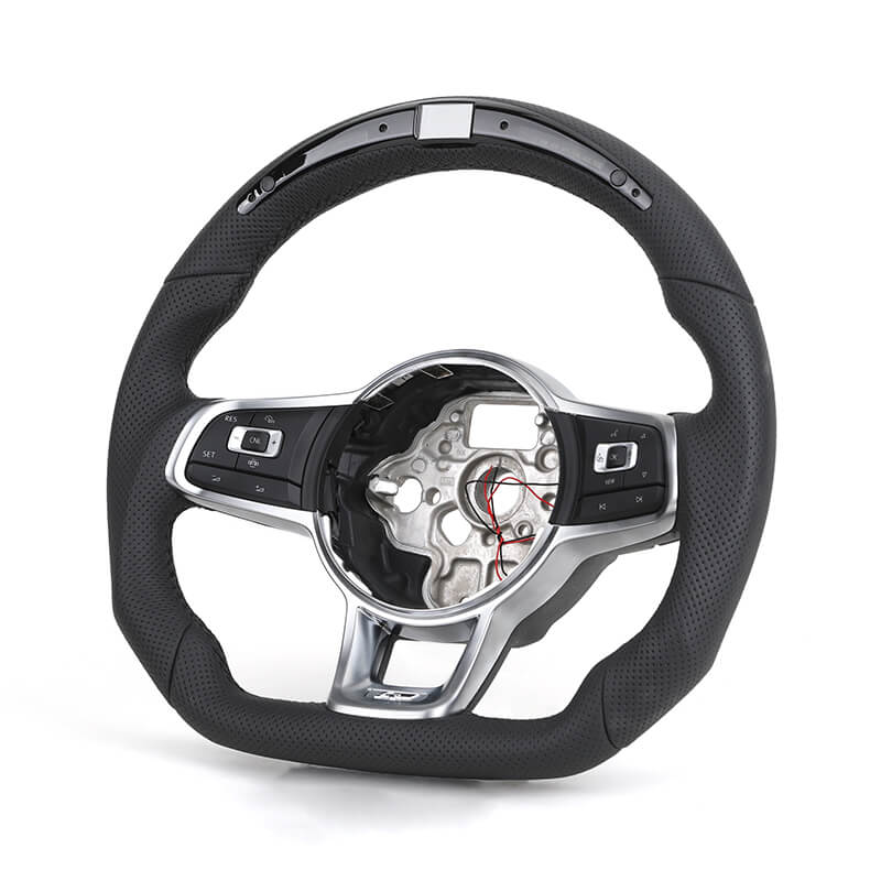 VW Golf MK7/MK7.5 - Sort - Fuld læder