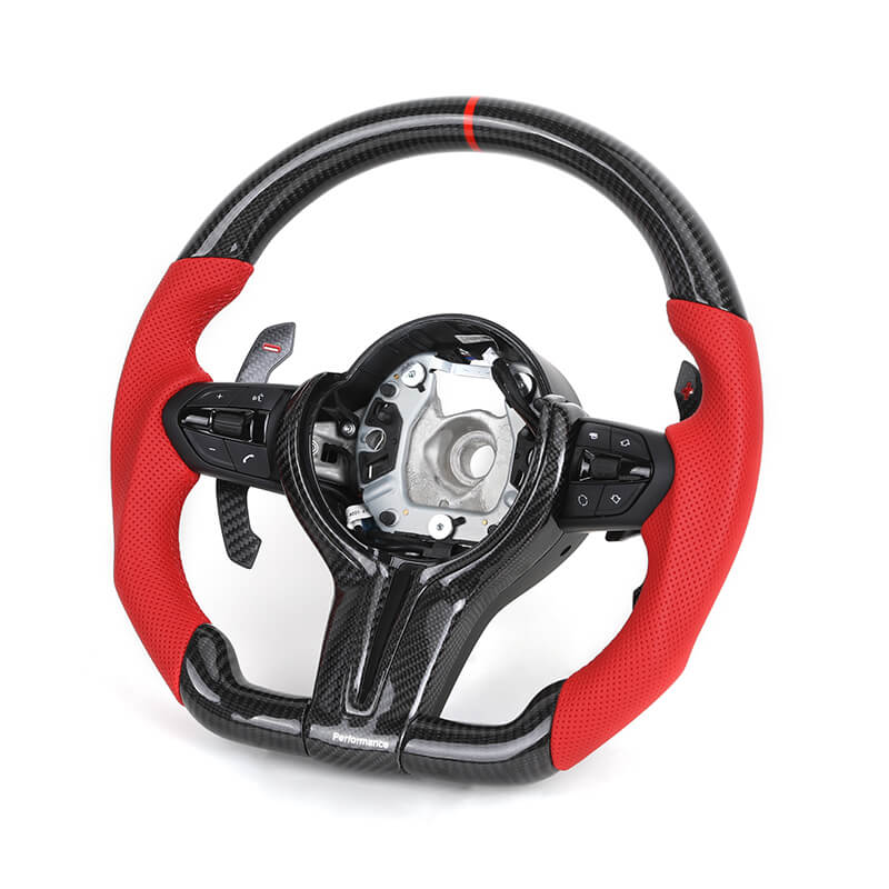 BMW - F-Serie - Carbon - Rød Perferted Læder