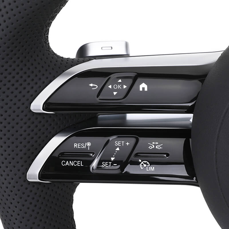 Mercedes Benz AMG - Sort Carbon - Perferted Læder - Sort Toplnje