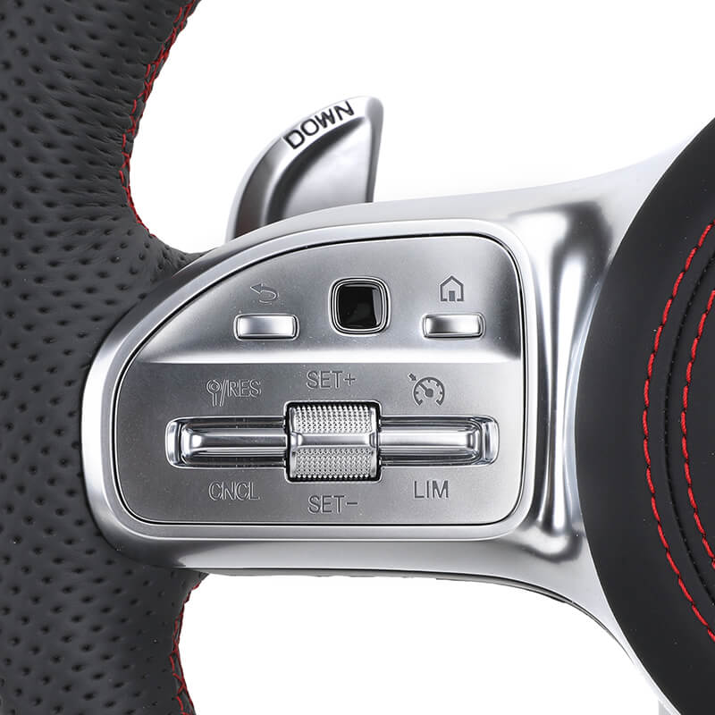 Mercedes Benz AMG - Fuld Læder - Røde Detaljer