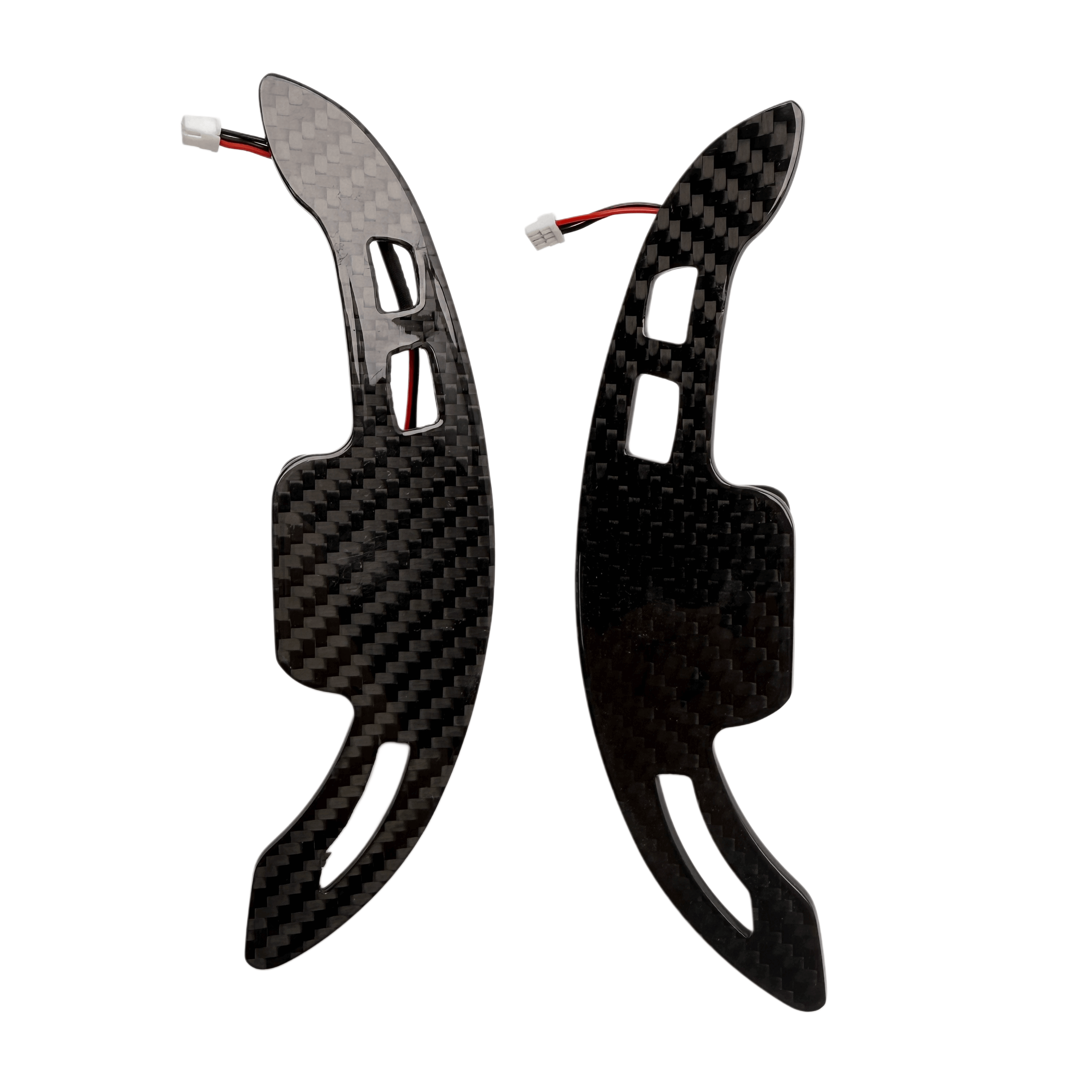 AUDI - Carbon - Paddleshifters - Hvid