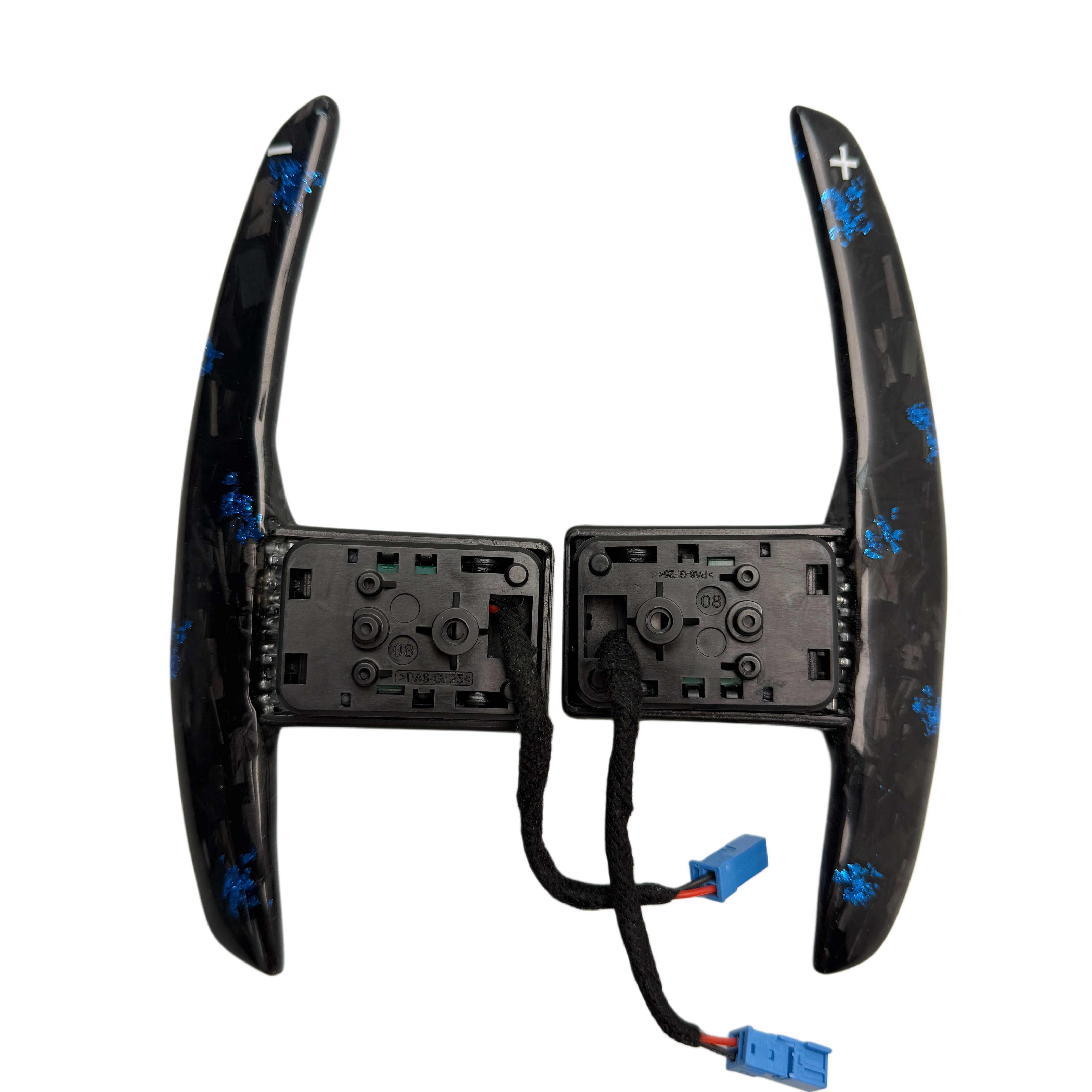 BMW F10 F11 - Blå Forged Carbon - Paddleshifters