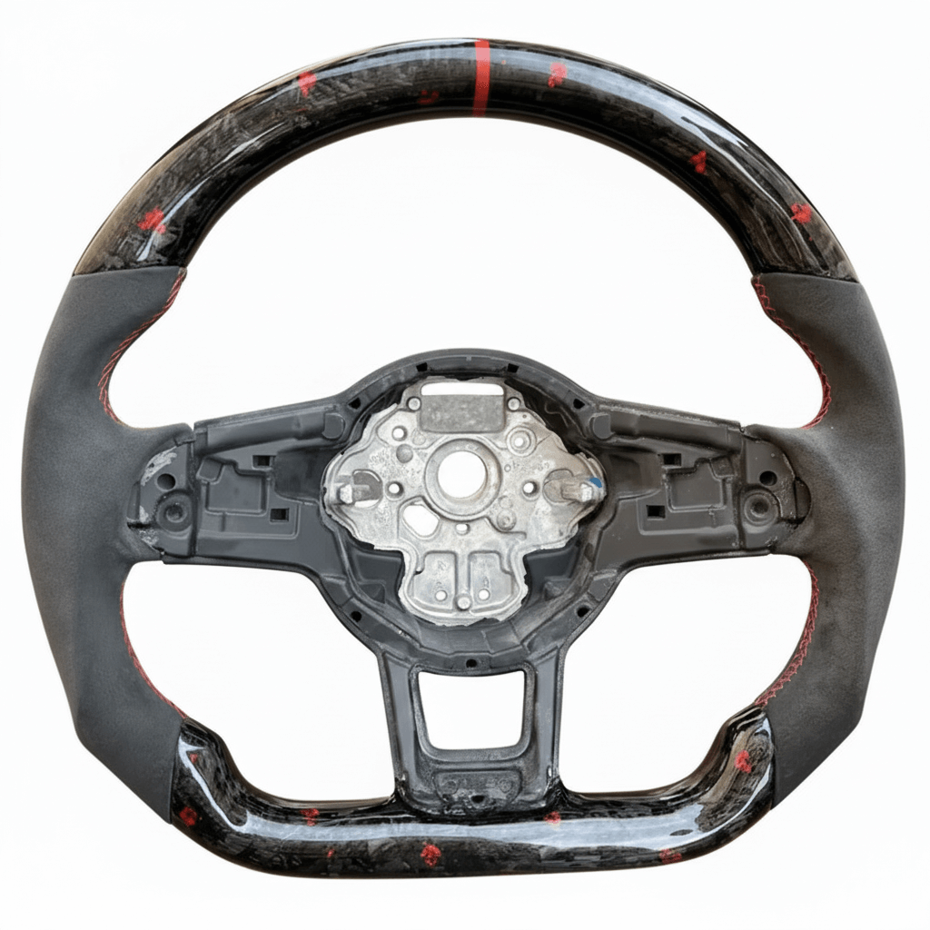 VW Golf MK7/MK7.5 - Rød Forged - Alcanatara