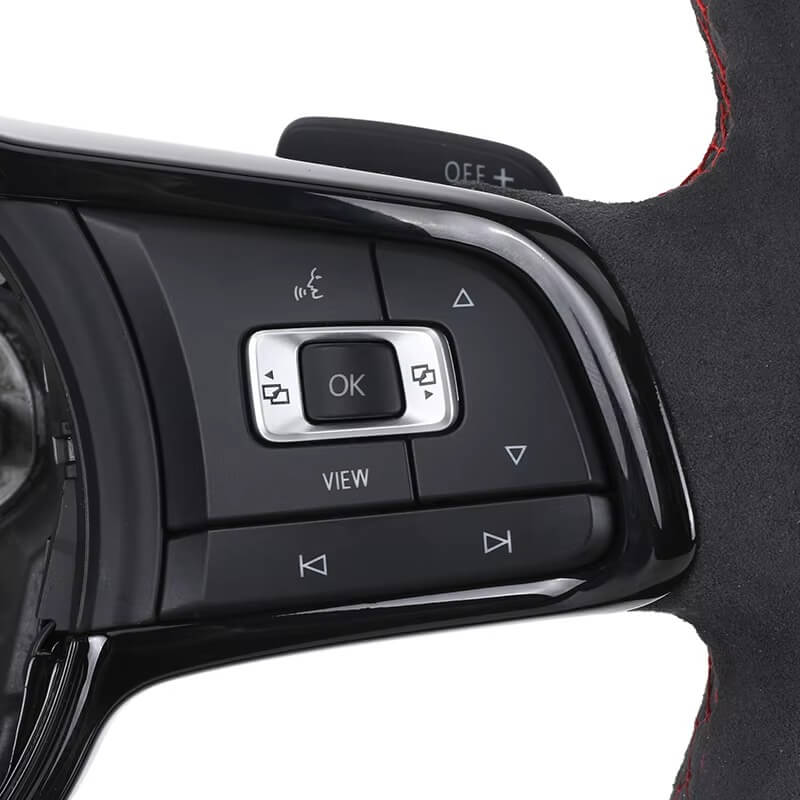 VW Golf MK7 - Fuld Alcantara - Rød Toplinje