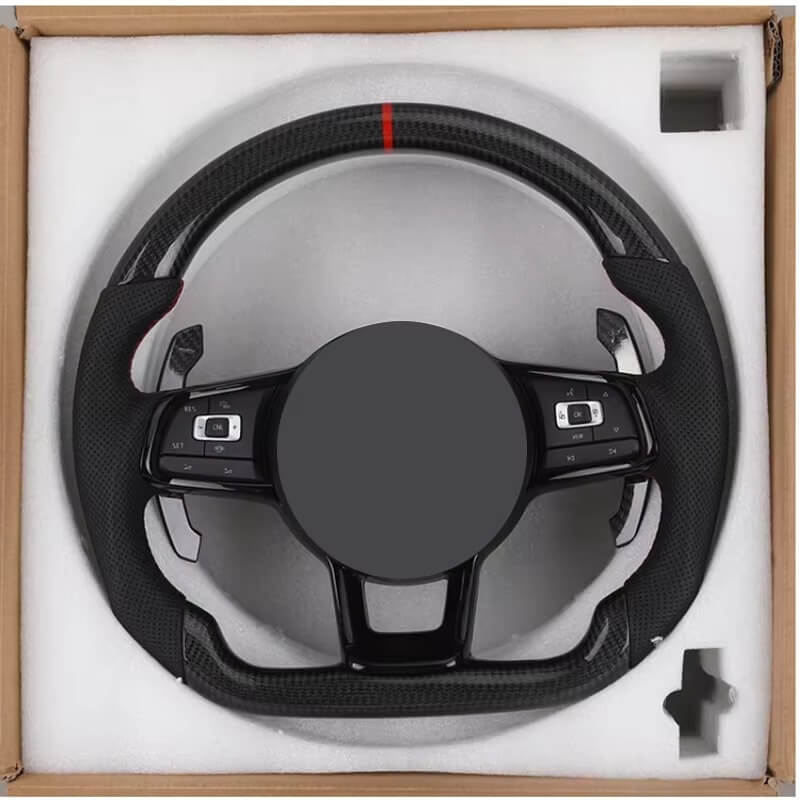 VW Golf MK7 - Carbon - Rød Toplinje