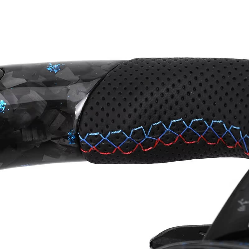 BMW - F-Serie - Forged Blå Carbon - Perferted Læder - LED Skærm