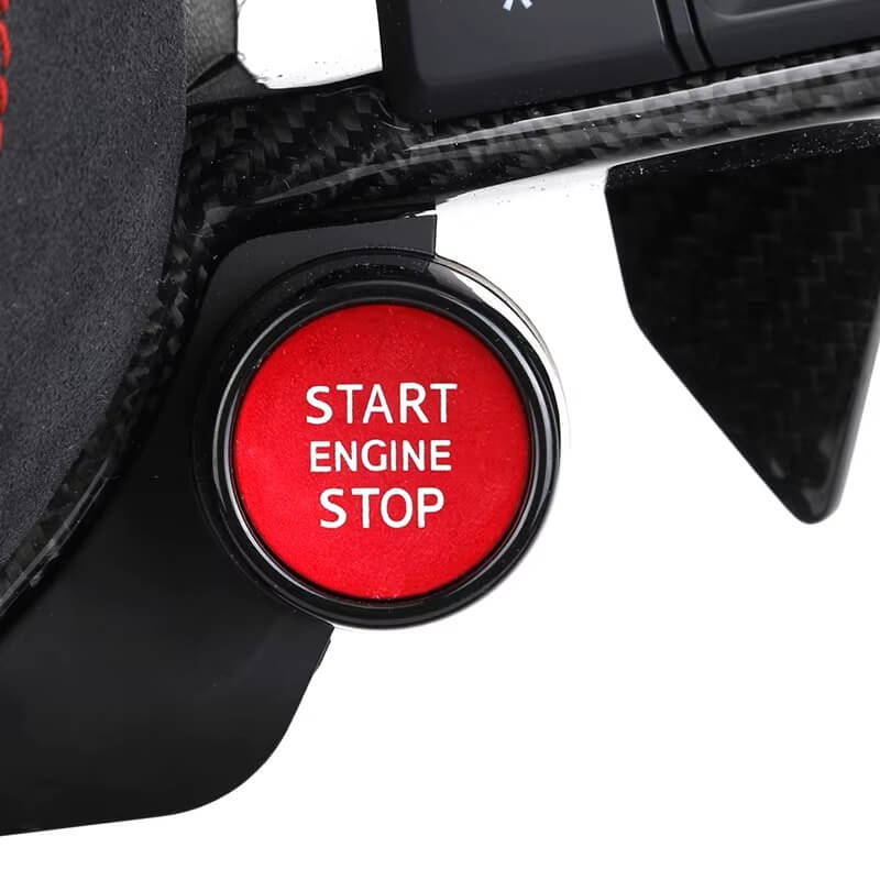 Audi - R8 - Alcantara/Carbon - Carbon Paddles - Start/Stop - Alcantara Airbagcover