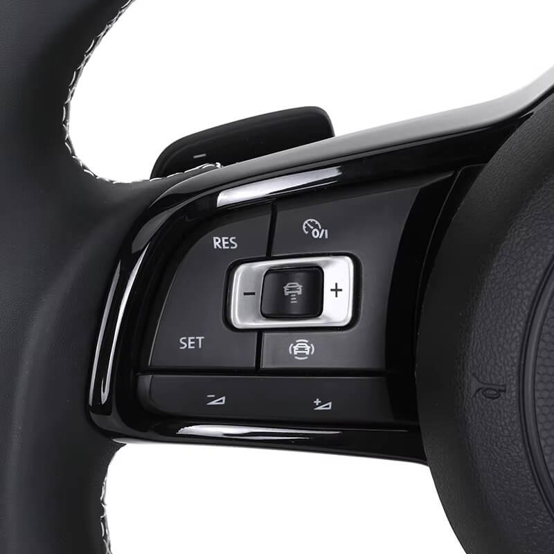 VW Golf MK7 - Carbon - Nappa Læder - Blå Toplinje