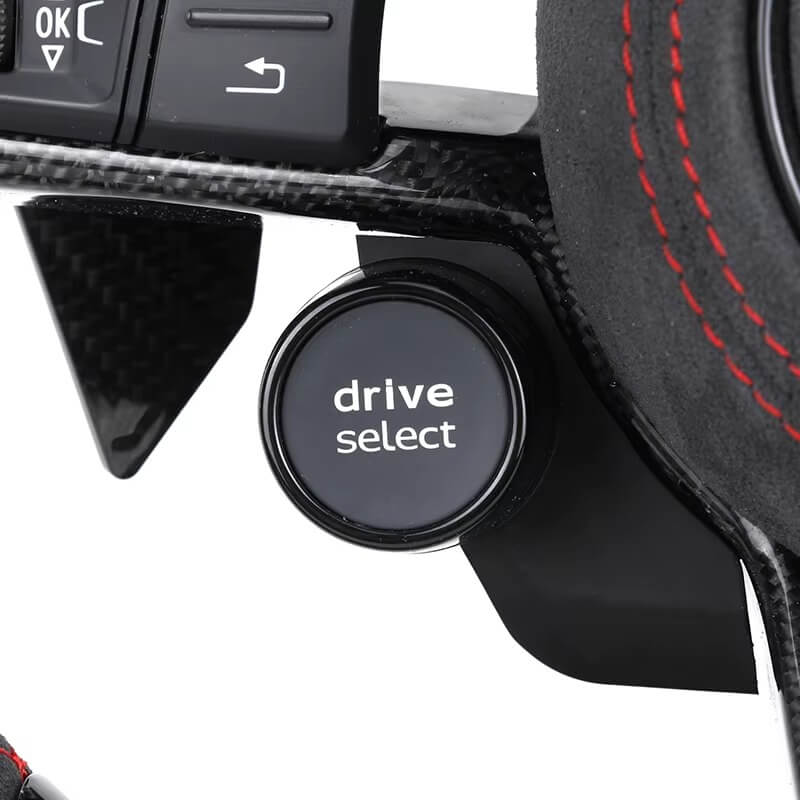 Audi - R8 - Alcantara/Carbon - Carbon Paddles - Start/Stop - Alcantara Airbagcover