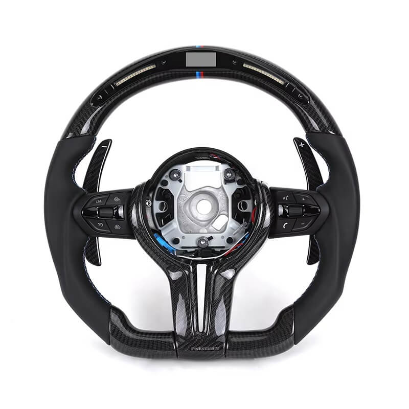 BMW - F-Serie - Forged Carbon - Sort Nappa Læder