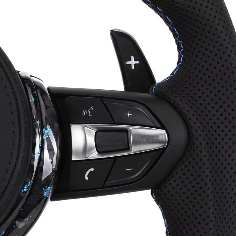 BMW - F-Serie - Forged Blå Carbon - Perferted Læder - LED Skærm