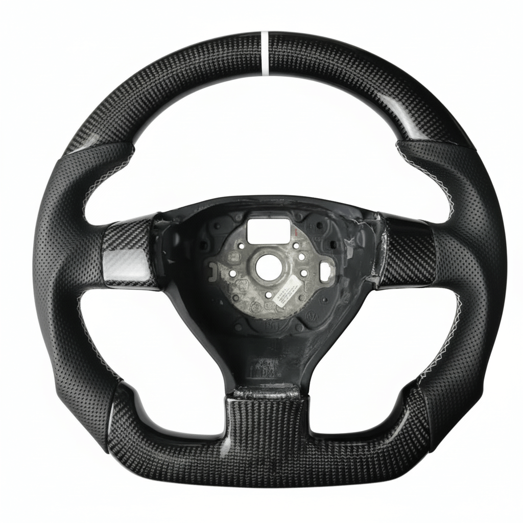 VW - Golf 5 - Perferted Læder- Hvid - Carbonit