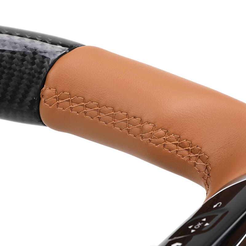 Mercedes Benz AMG - Carbon - Brun Læder