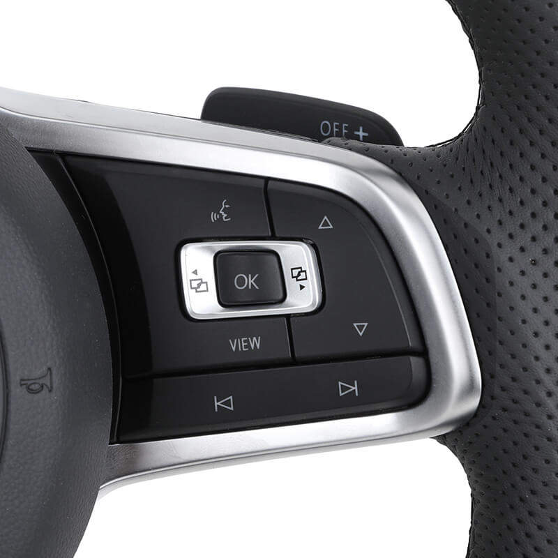 VW Golf MK7/MK7.5 - Sort - Fuld læder