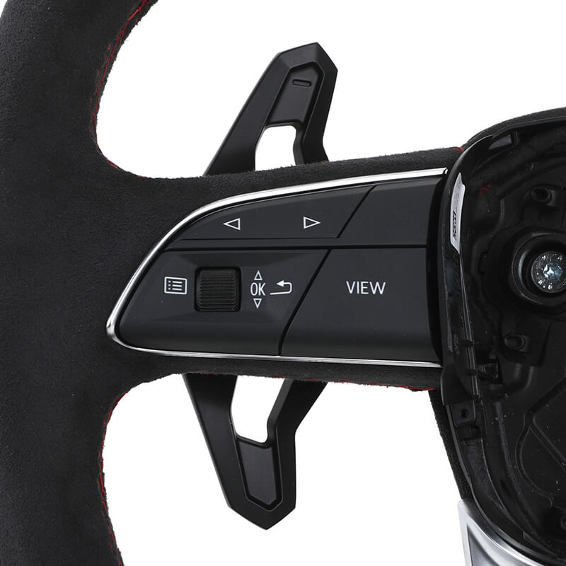 Audi - Fuld Alcantara - Røde Sygninger