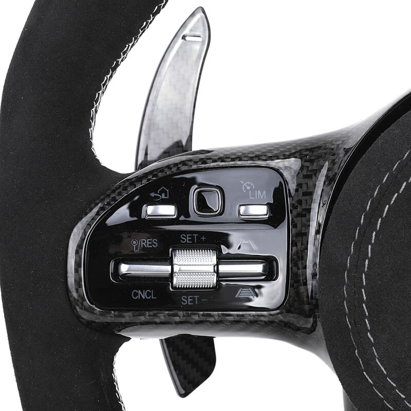 Mercedes Benz AMG - Carbon - Alcantara - Hvid Toplnje