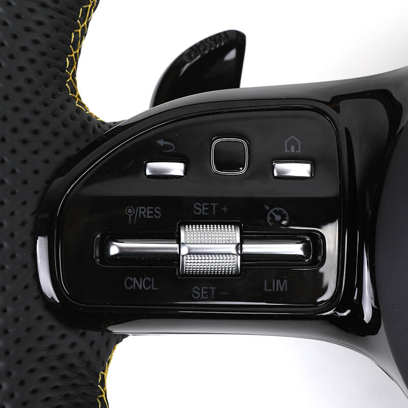 Mercedes Benz AMG - Fuld Læder - Gule detaljer