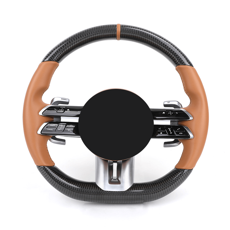 Mercedes Benz AMG - Carbon - Brun Læder