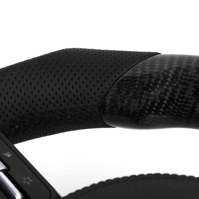 Mercedes Benz AMG - Sort Carbon - Perferted Læder - LED Skærm