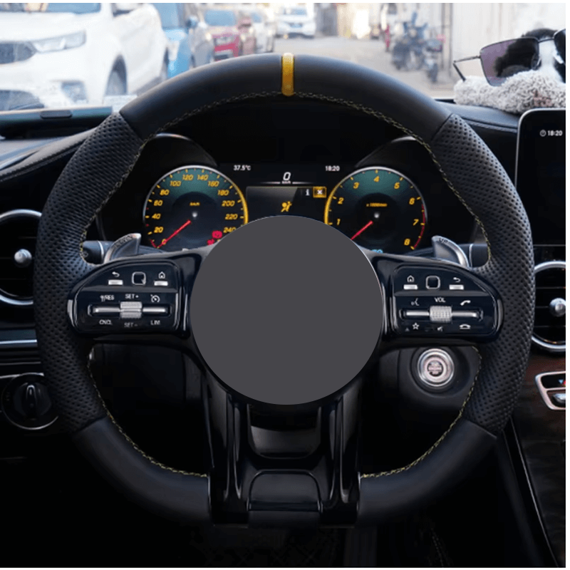 Mercedes Benz AMG - Fuld Læder - Gule detaljer