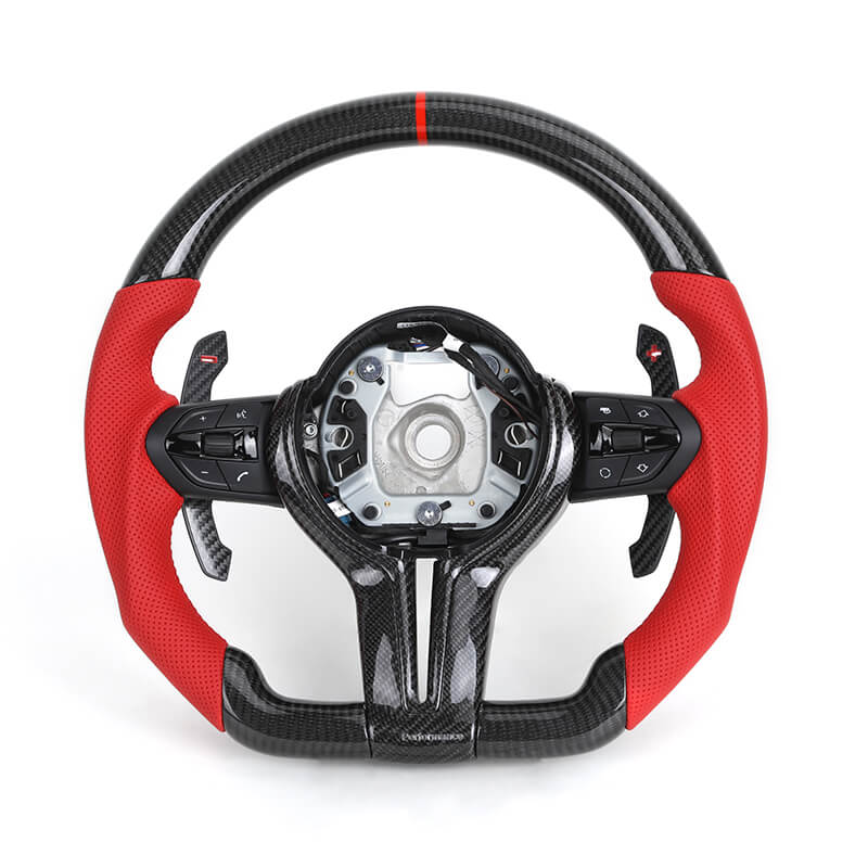 BMW - F-Serie - Carbon - Rød Perferted Læder