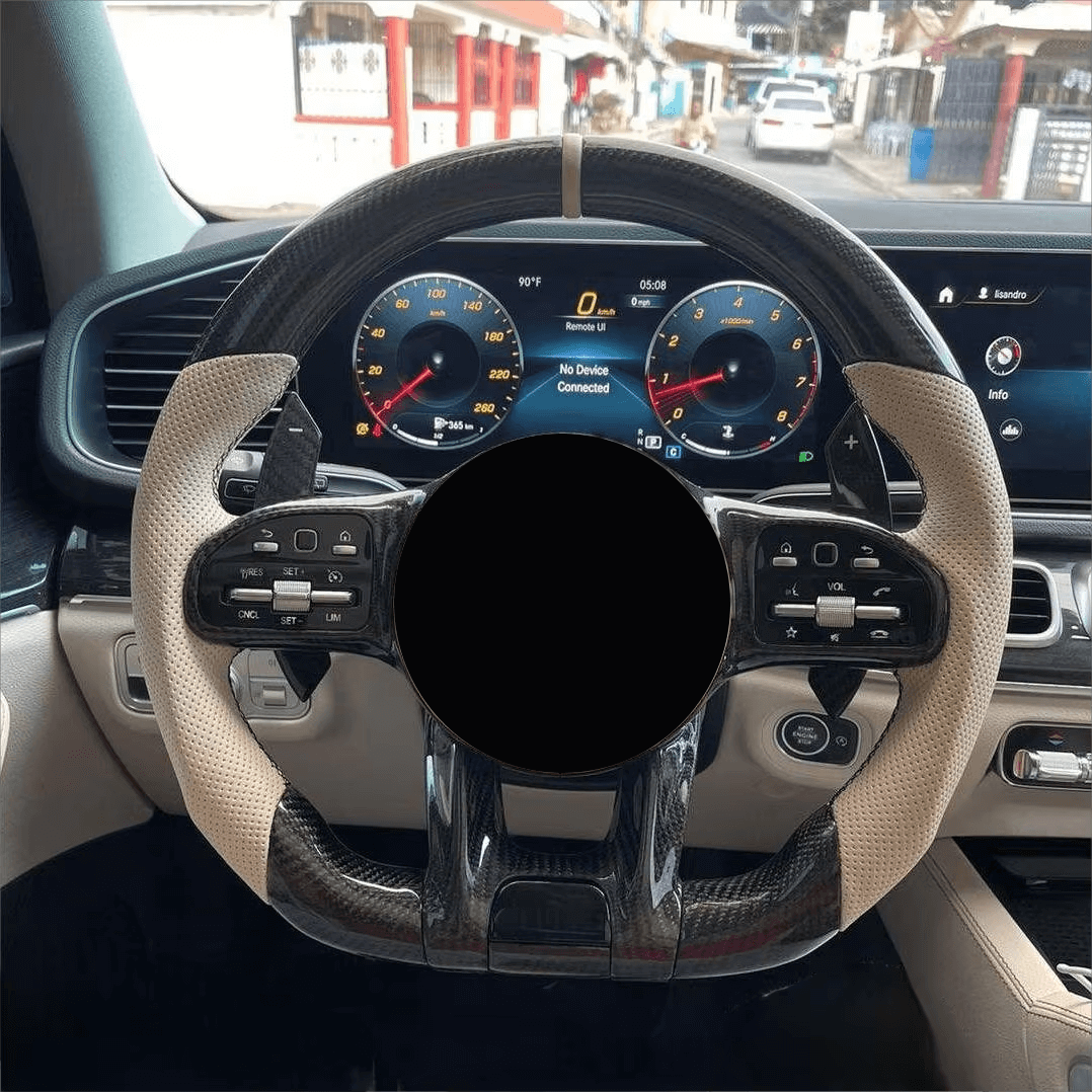 Mercedes Benz AMG - Carbon - Lys Læder - Lyse Detaljer