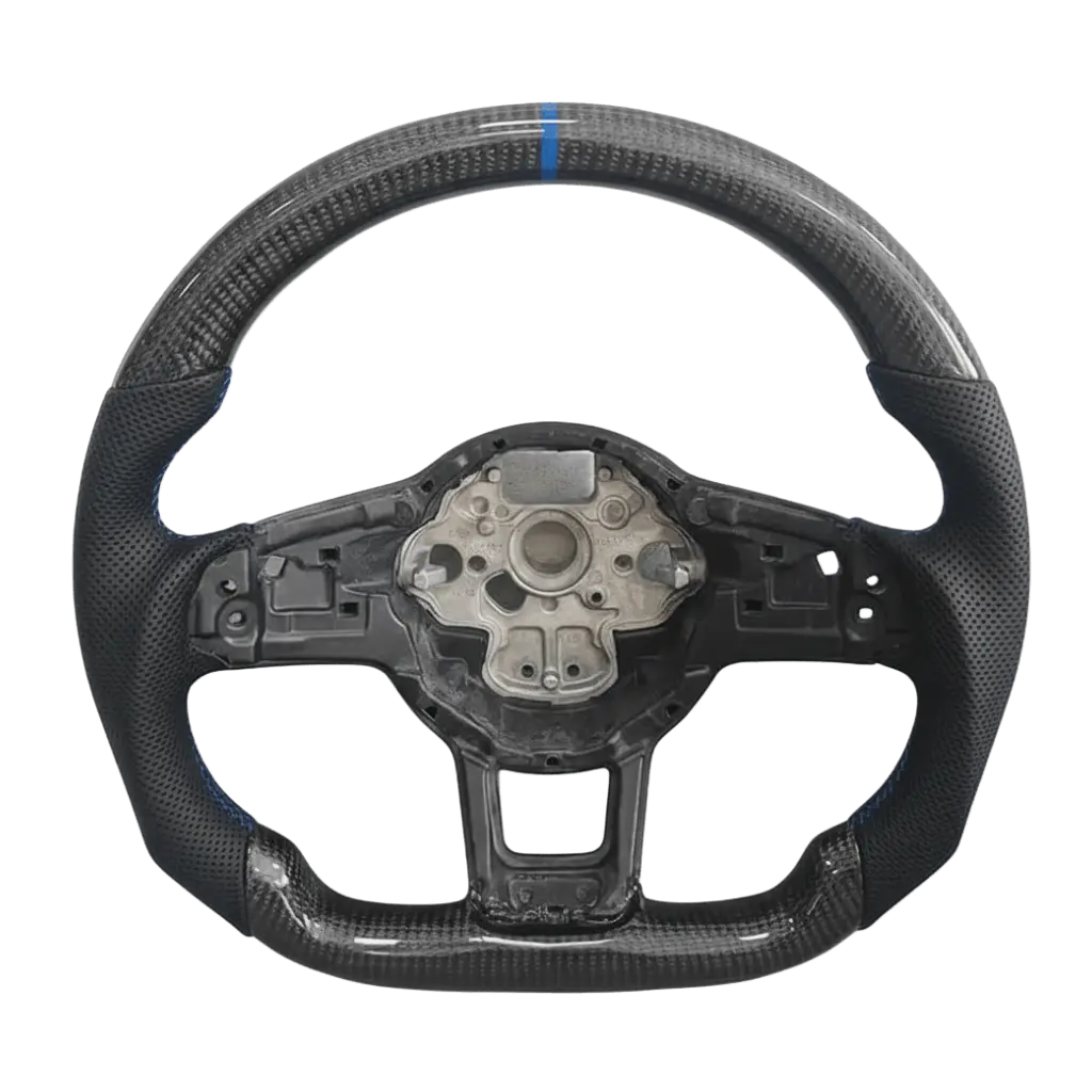 VW Golf 7/7,5 - Carbon - Blå Carbonit