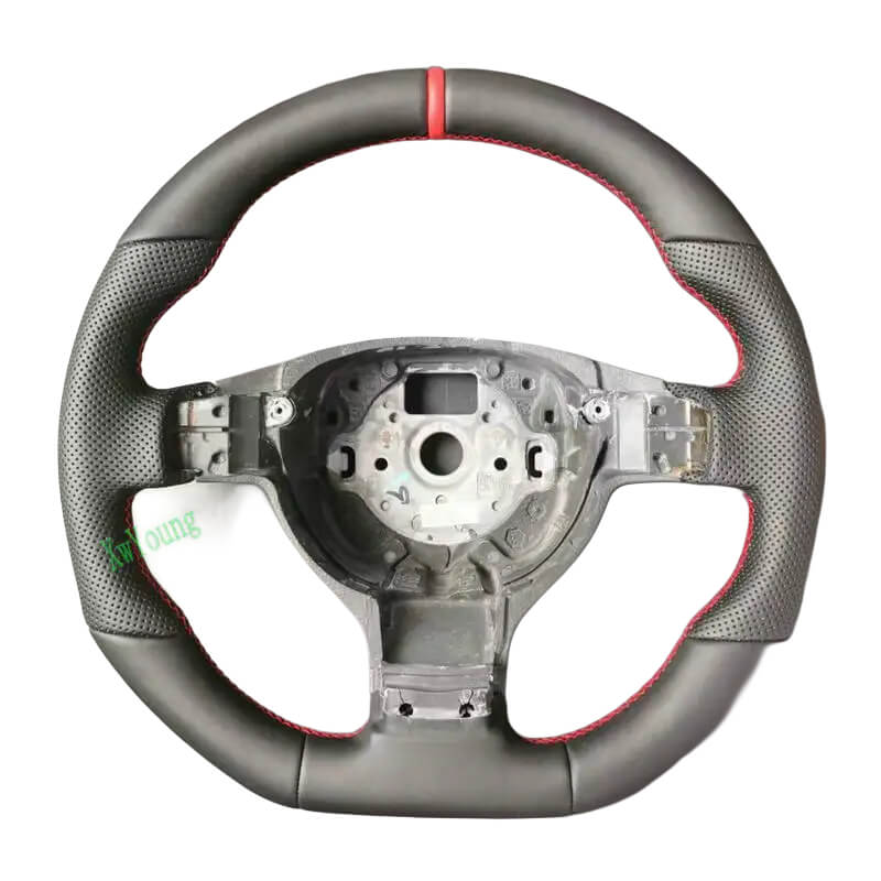 VW - Golf 5 - Sort Fuld Læder - Carbonit