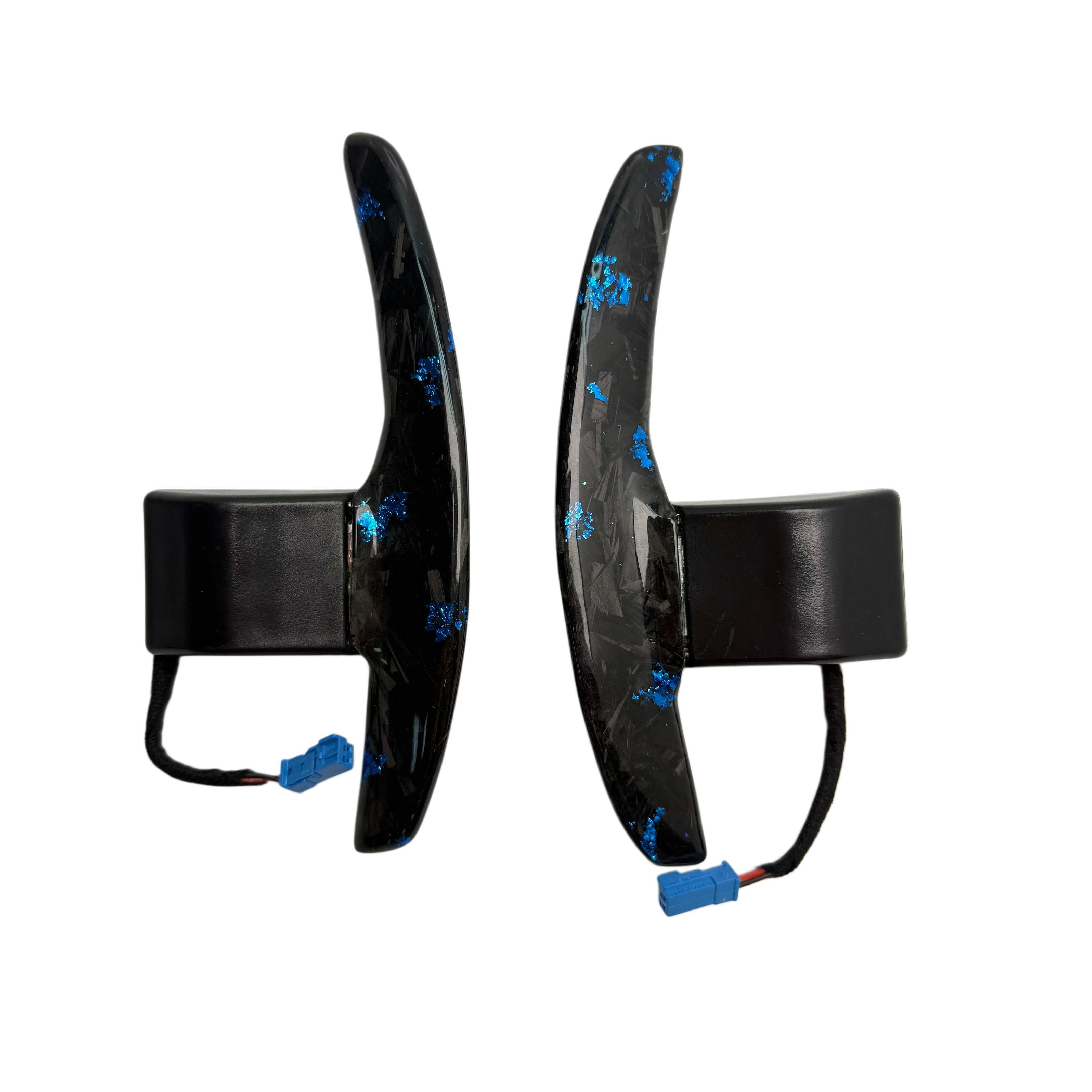 BMW F10 F11 - Blå Forged Carbon - Paddleshifters