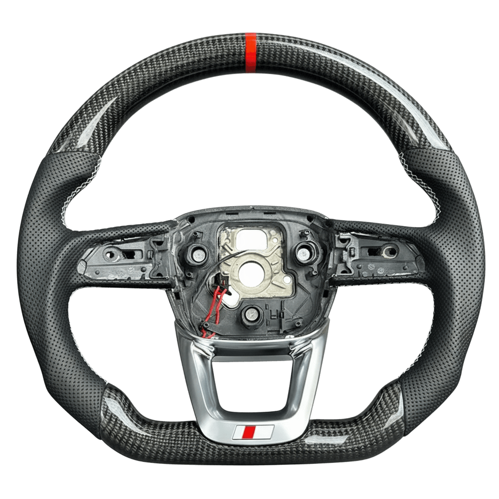 Audi Q5L Q5 Q7 - Carbon - Rød - Med varme Carbonit