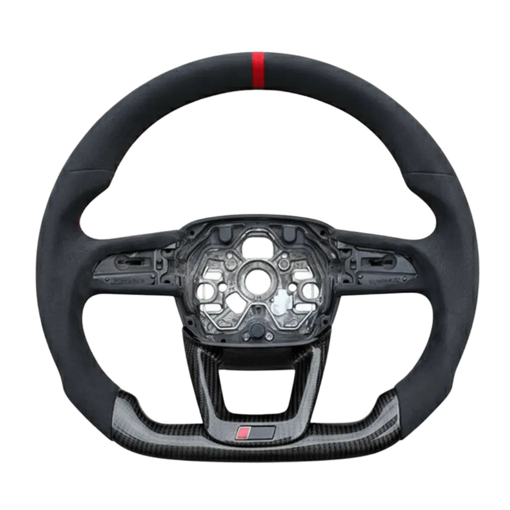 Audi - A3 Q3 - Alcantara - Rød Carbonit