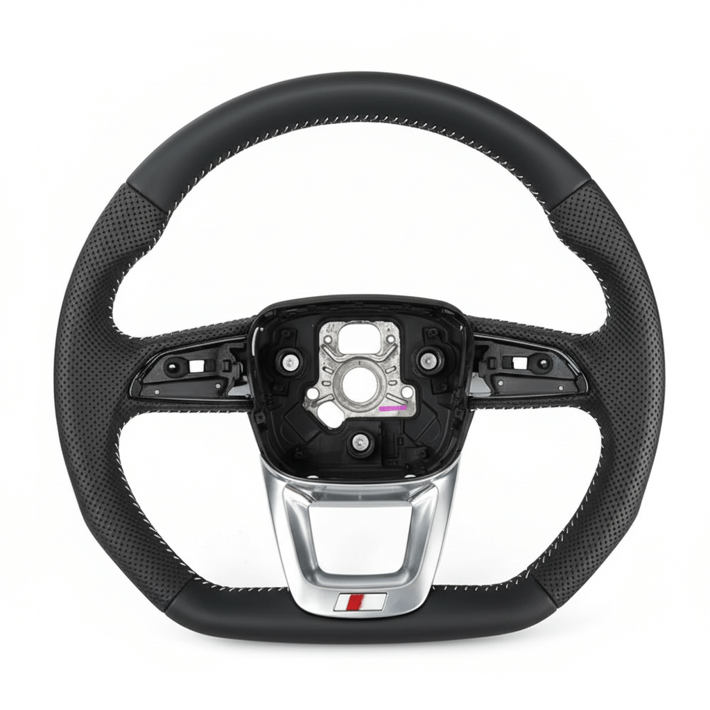 Audi - Perferted læder sider - Sølv trim