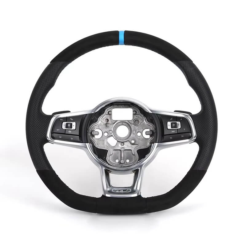 VW Golf MK7 - Alcantara og Læder - Blå Toplinje