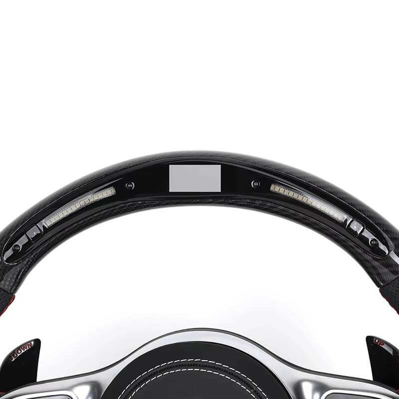 Mercedes Benz AMG - Sort Carbon - Perferted Læder sider - LED Skærm