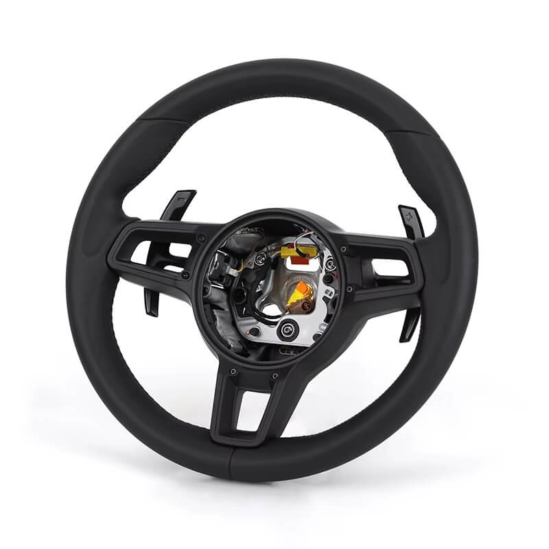 Porsche - Sort - Uden Knapper - Sort Trim