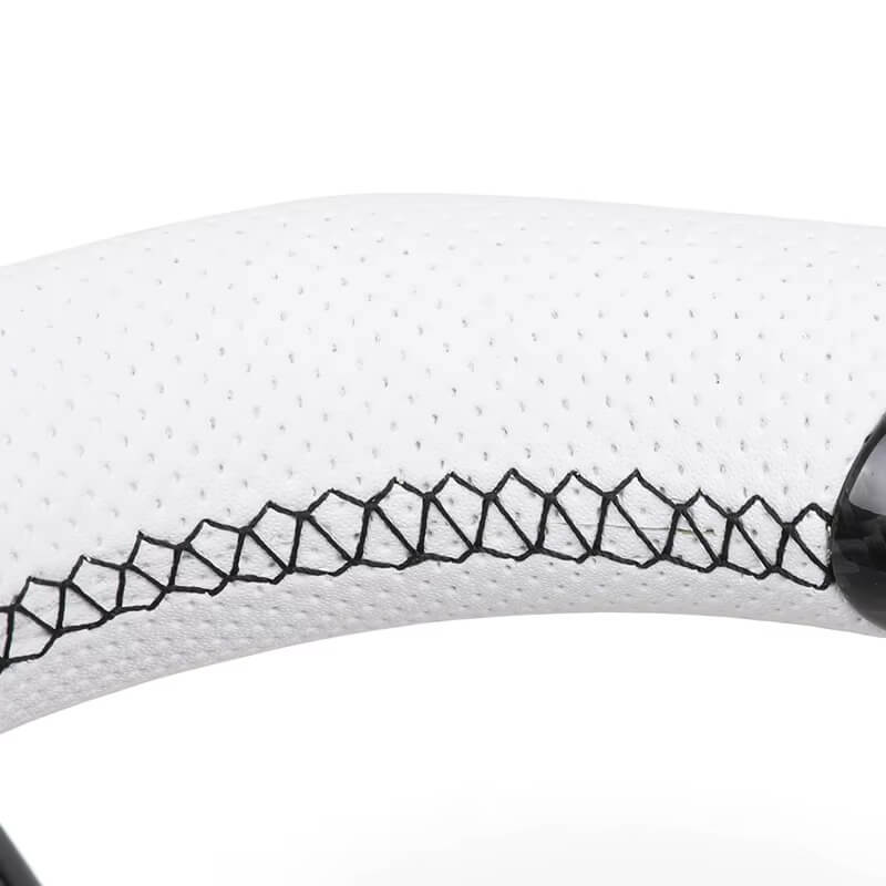 BMW - F-Serie - Sort Carbon - Hvid Perferted Læder