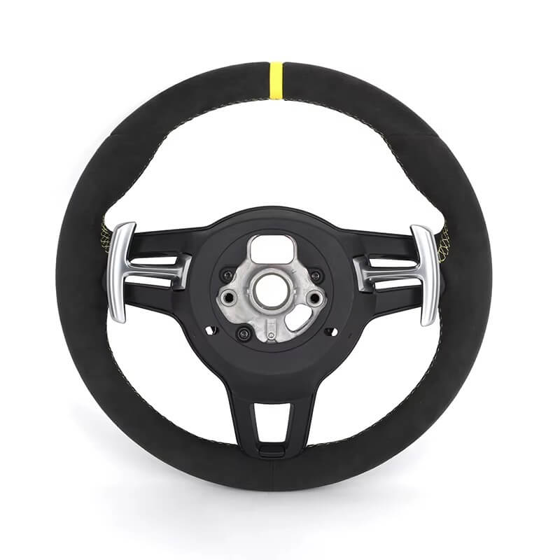 Porsche - Fuld Alcantara - Gul Toplinje