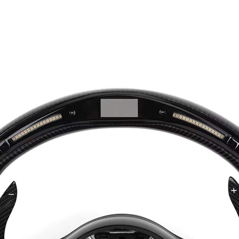 Mercedes Benz AMG - Carbon - Perferted Læder - Røde Detaljer - LED Skærm