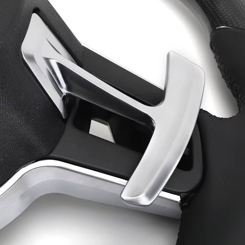 Porsche - Piano Sort Carbon - Læder Sider